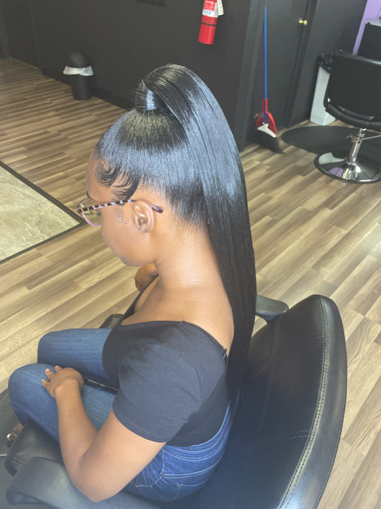 Sleek Ponytail