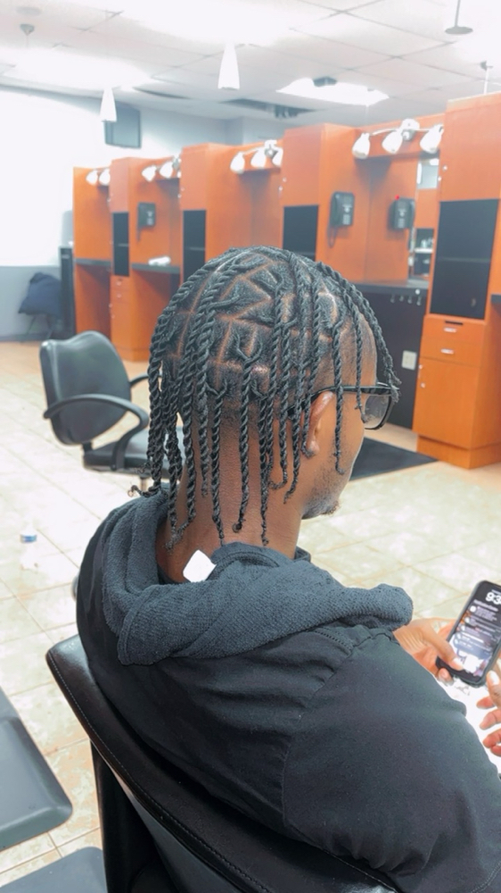 Kamikaze Twists(Regular No Design) at Exclusive Hairbar in Laurel, MD