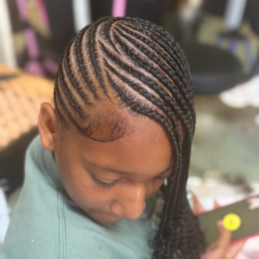 Kids Lemonade Braids at The Goat House in Warren, OH