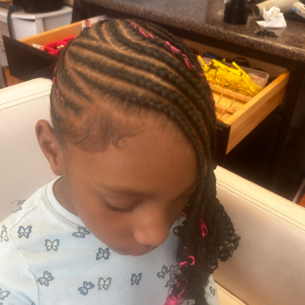 Kids Lemonade Braids at The Goat House in Warren, OH