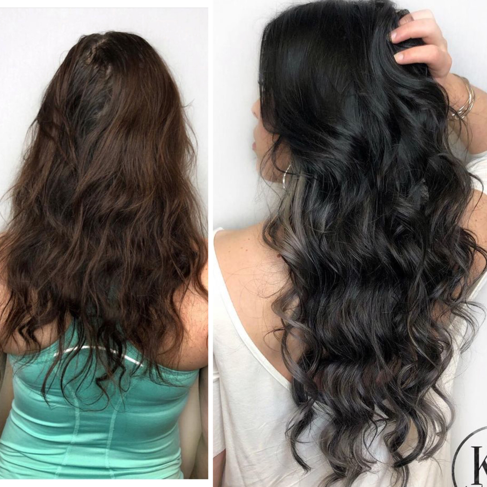 Hair Extensions New Hair Install
