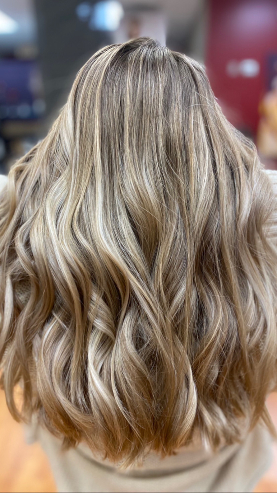 Fullhead Balayage Technique