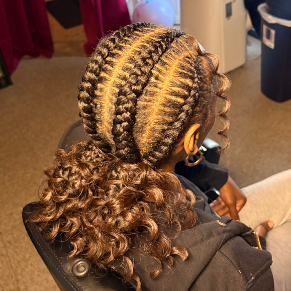 4 Stitch Braids at Bonitaa Beauty Co. in Syracuse, NY