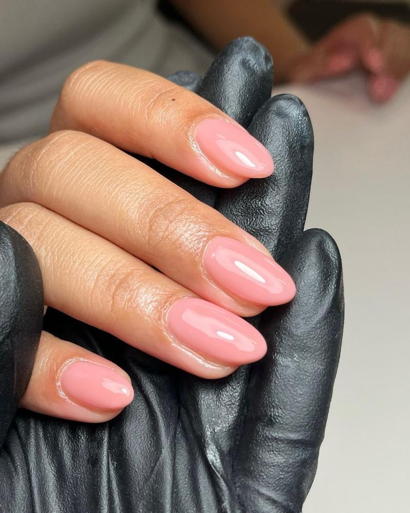 Russian Manicure-Hard Gel & Color