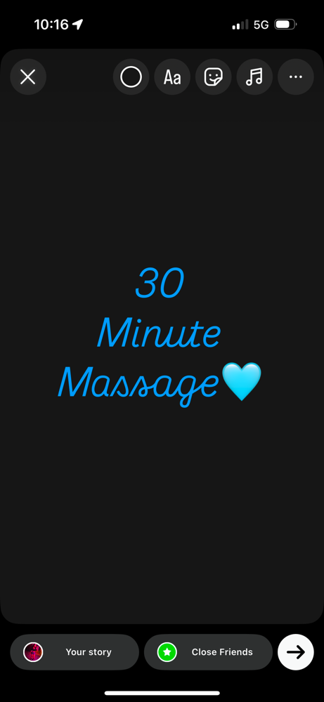 30 Minute Massage