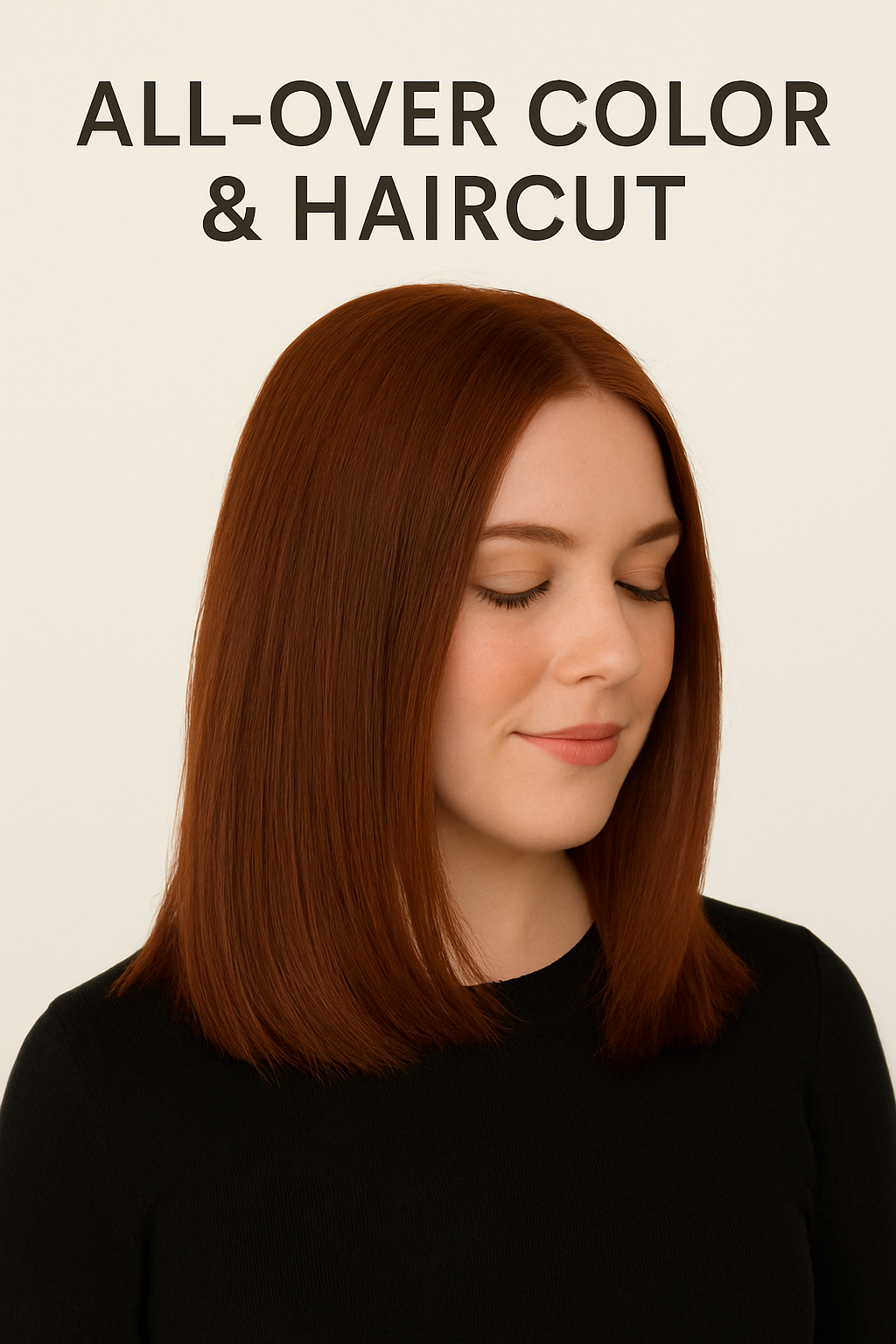 All Over Color + Haircut