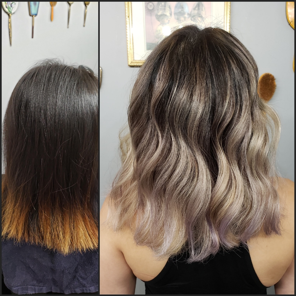 Custom Bleach Work at Whyvonney in Clovis, CA