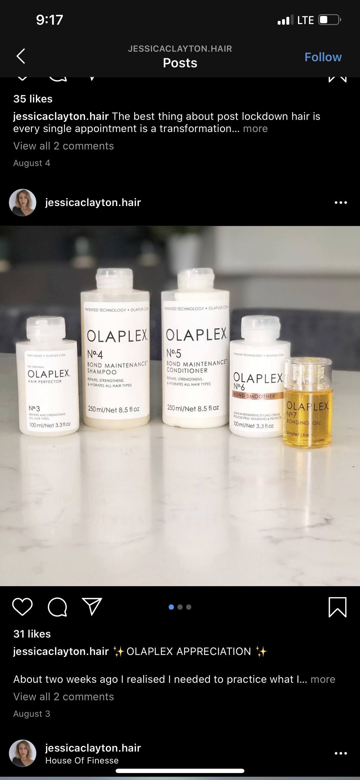 Deep Condition treatment