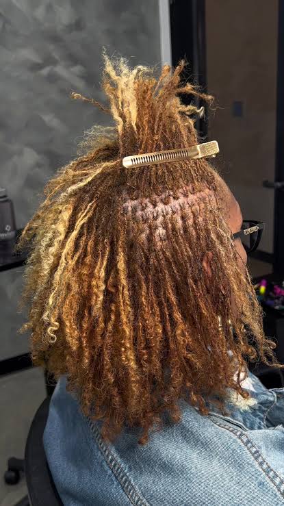 Sister locs at Locdbylizzo in Jonebsoro, GA