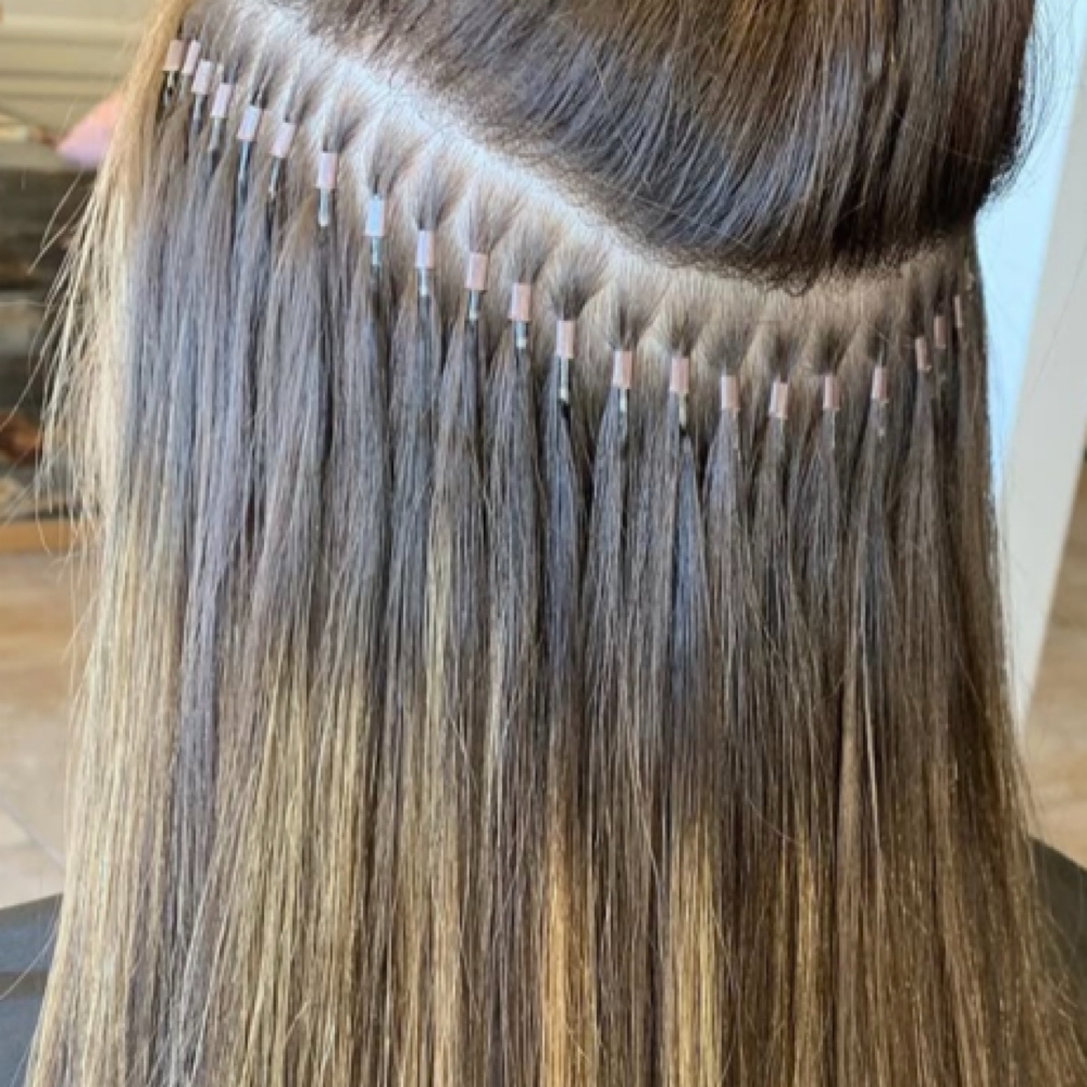 I -tip Hair Extension Application at Hairbliss in Martinez, CA