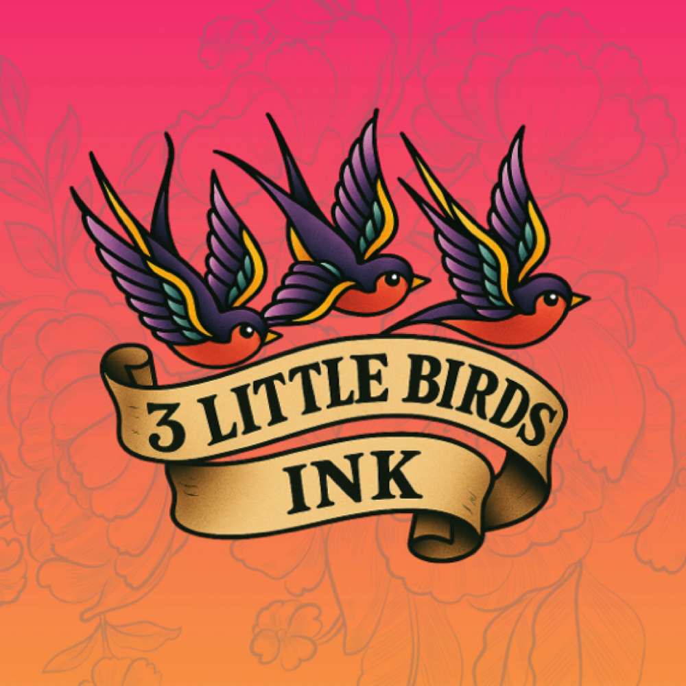 4 Hour Session at 3 Little Birds Ink in Visalia, CA