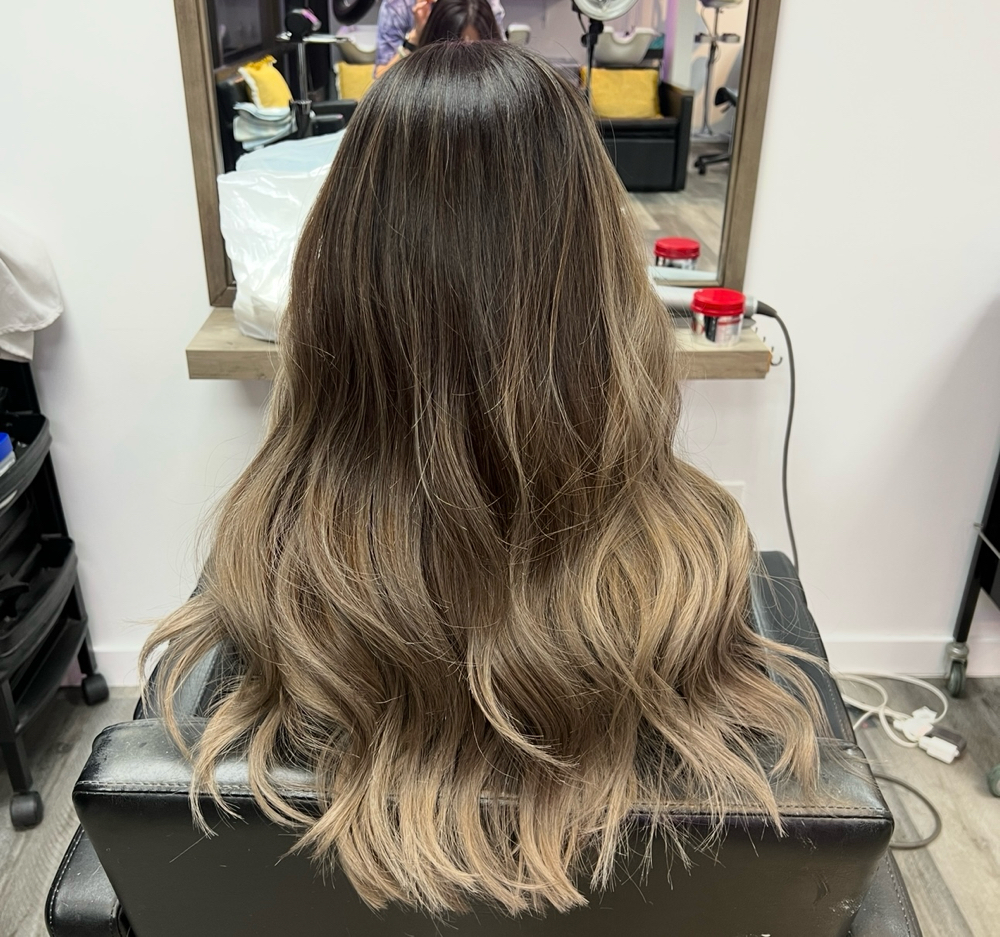 Balayage/foilayage