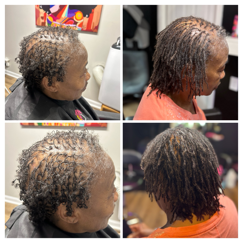 Sisterlocks Retighten (no Style) at Happy Hair By Tam in Suffolk, VA