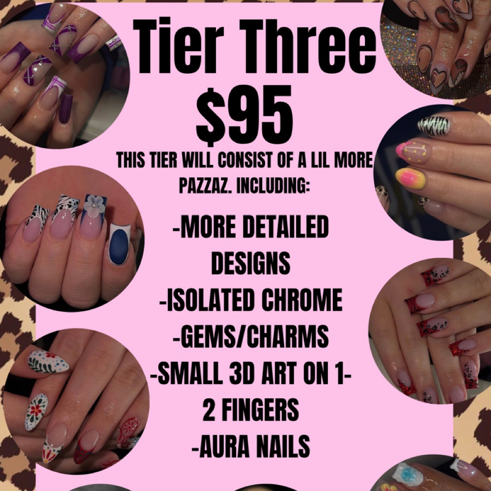TIER THREE at 501 Beauty Bar in Saint Joseph, MO
