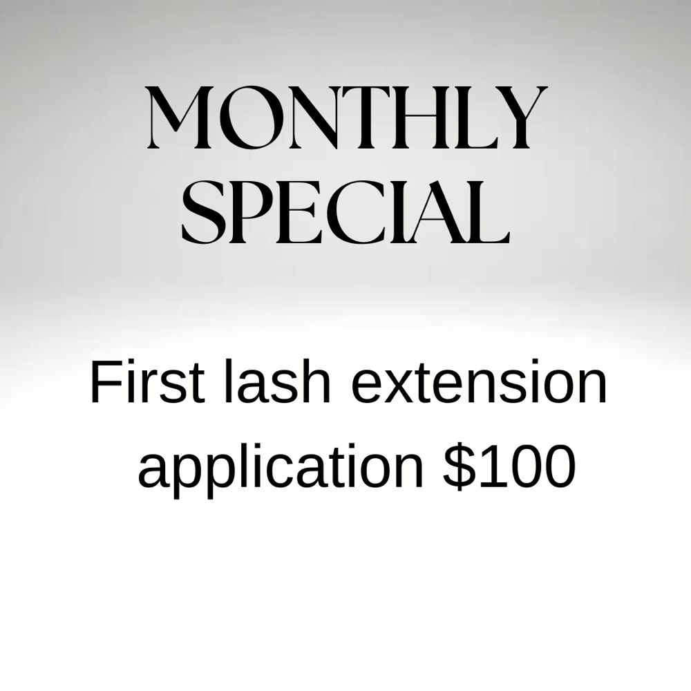 Monthly Lash Extension Special