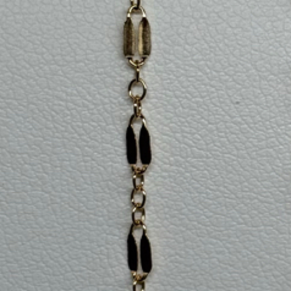 Gold Triple Linked Dapped at Polished by Gabby in East Liverpool, OH
