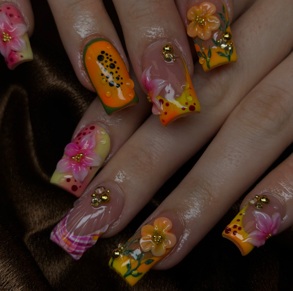 Acrylic Fill w/ Kat J. at The Honey House - Nail and Lash Studio in Spring Hill, FL