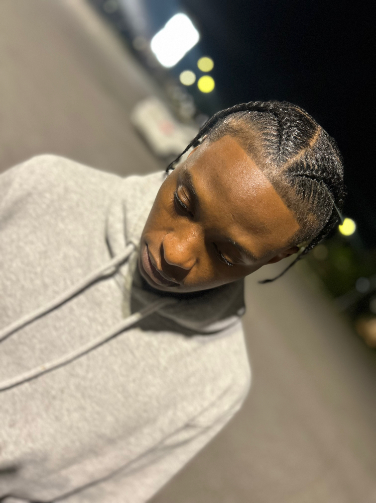Freestyle Mens Scalp Braids