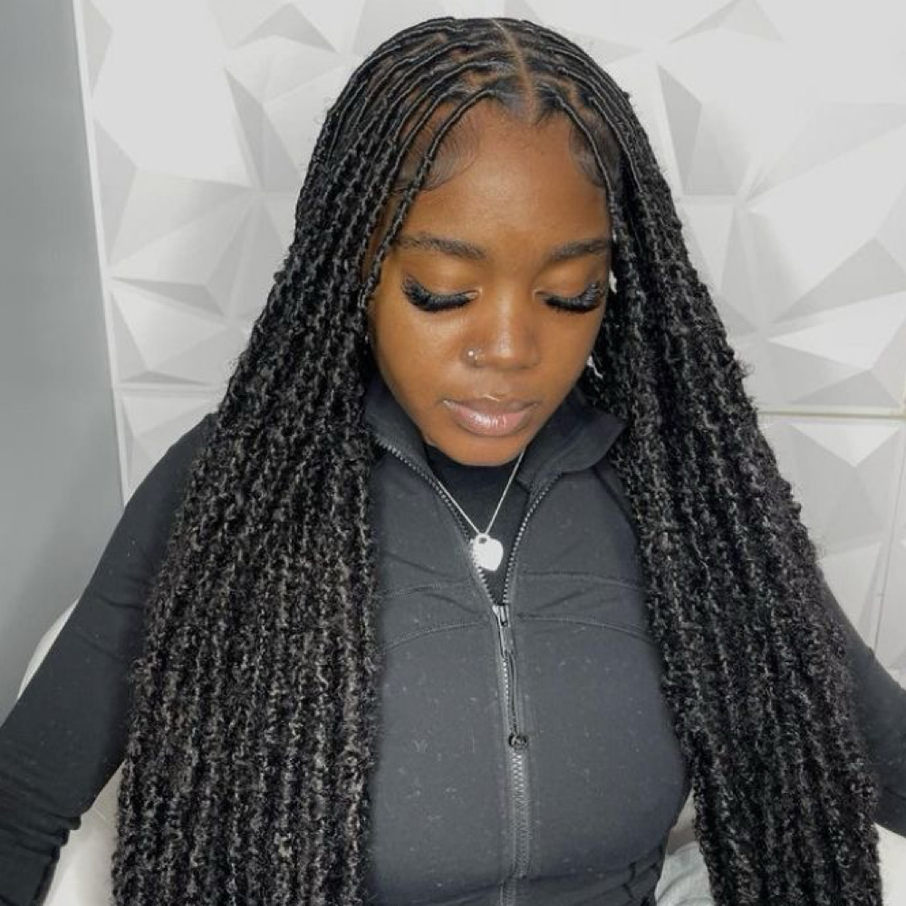 Faux Locs at A Royal Encounter in Jackson, MS