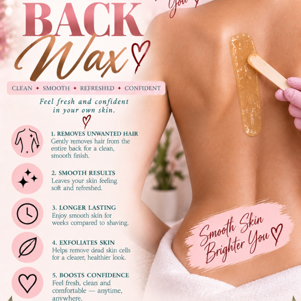 Back Wax at Refresh Beauty Suite in Rock Hill, SC