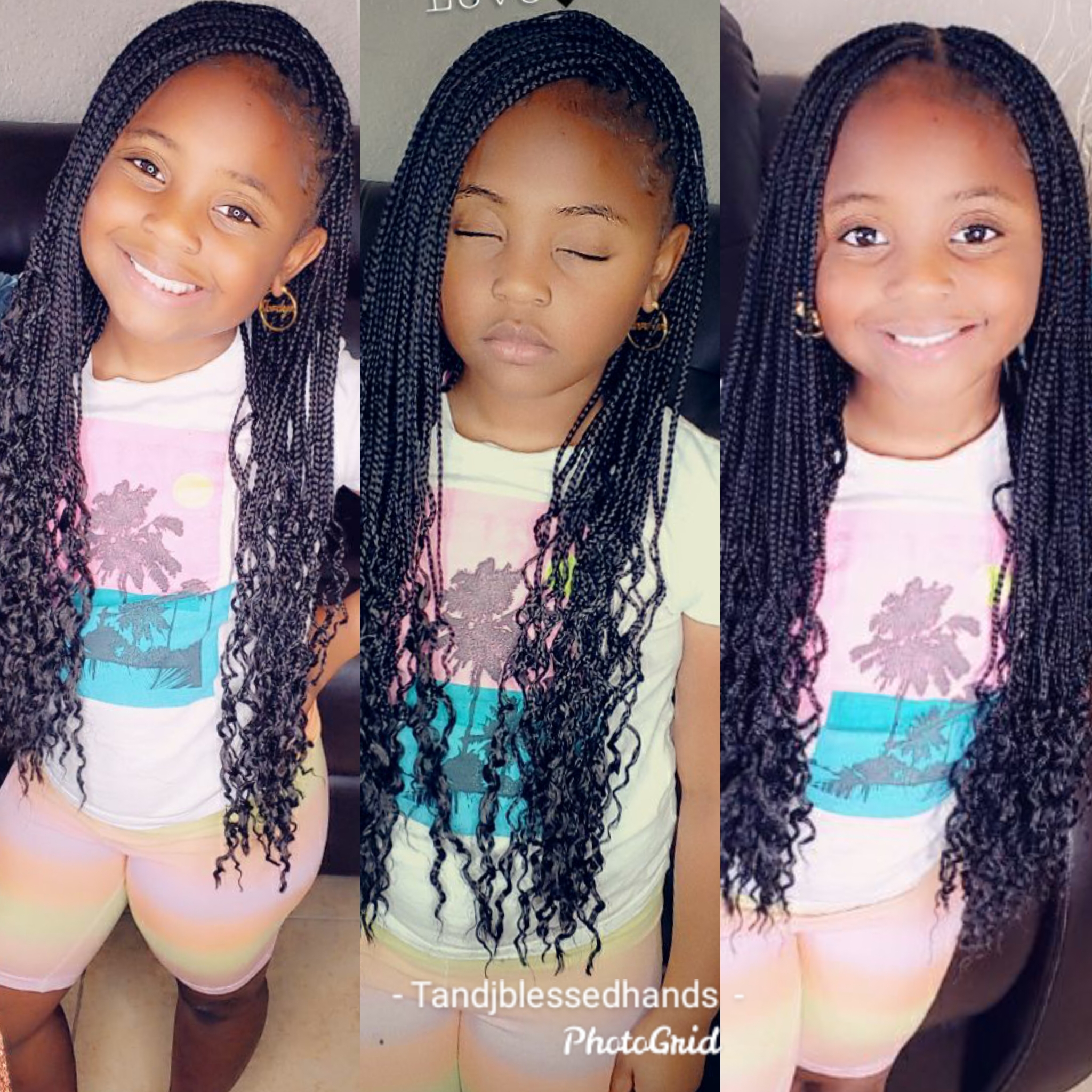 Small Plaits 12/under Midback
