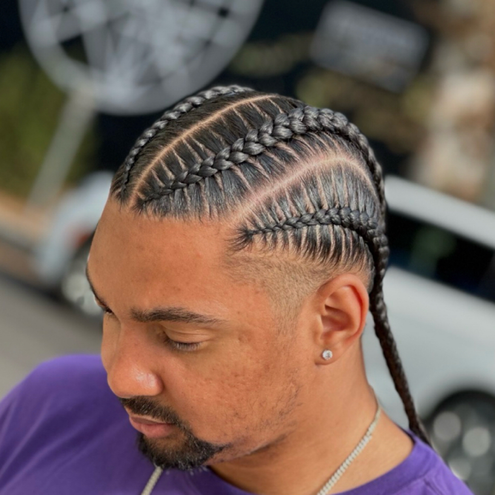Mens Braids at Icey Locs in Inglewood, CA