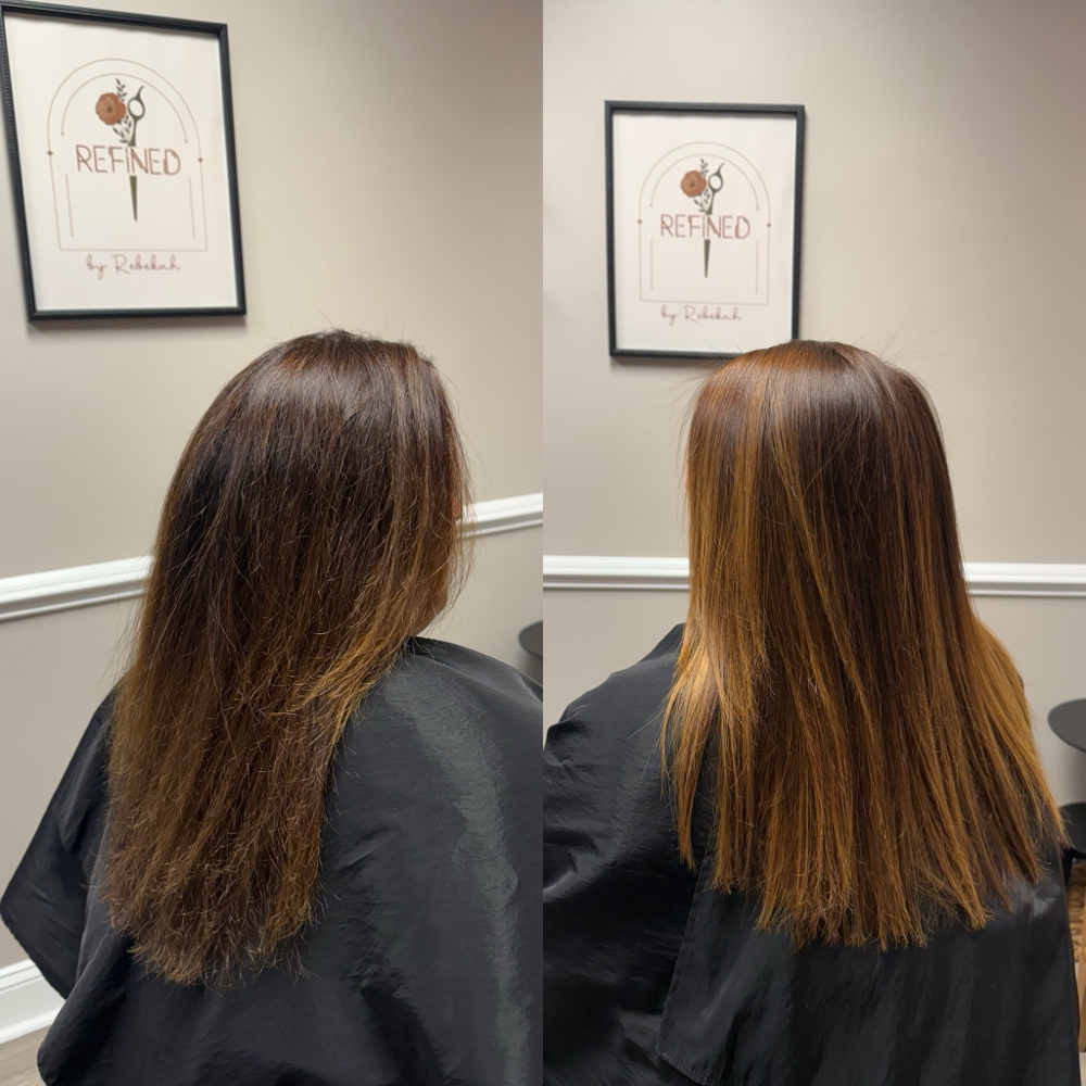 Cezanne Keratin Smoothing Treatment at Refined by Rebekah in Roanoke, VA