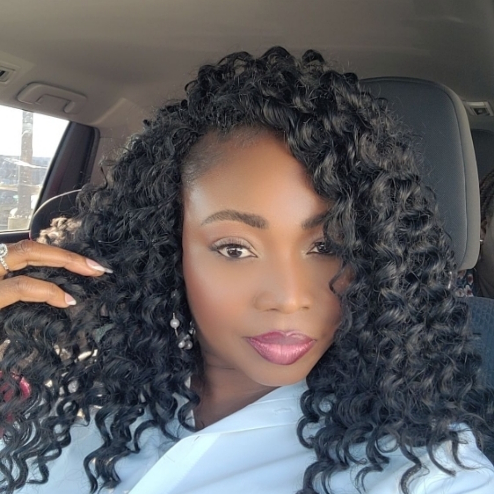 Crochet with Loose Hair at Hair Designs by BB in Charlotte, NC