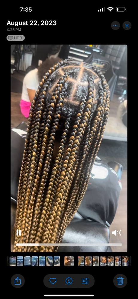Medium Knotless