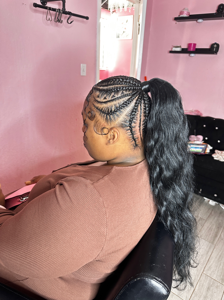 Braid Into Ponytail at Polishedhair in Tampa, FL