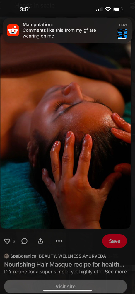 Scalp massage