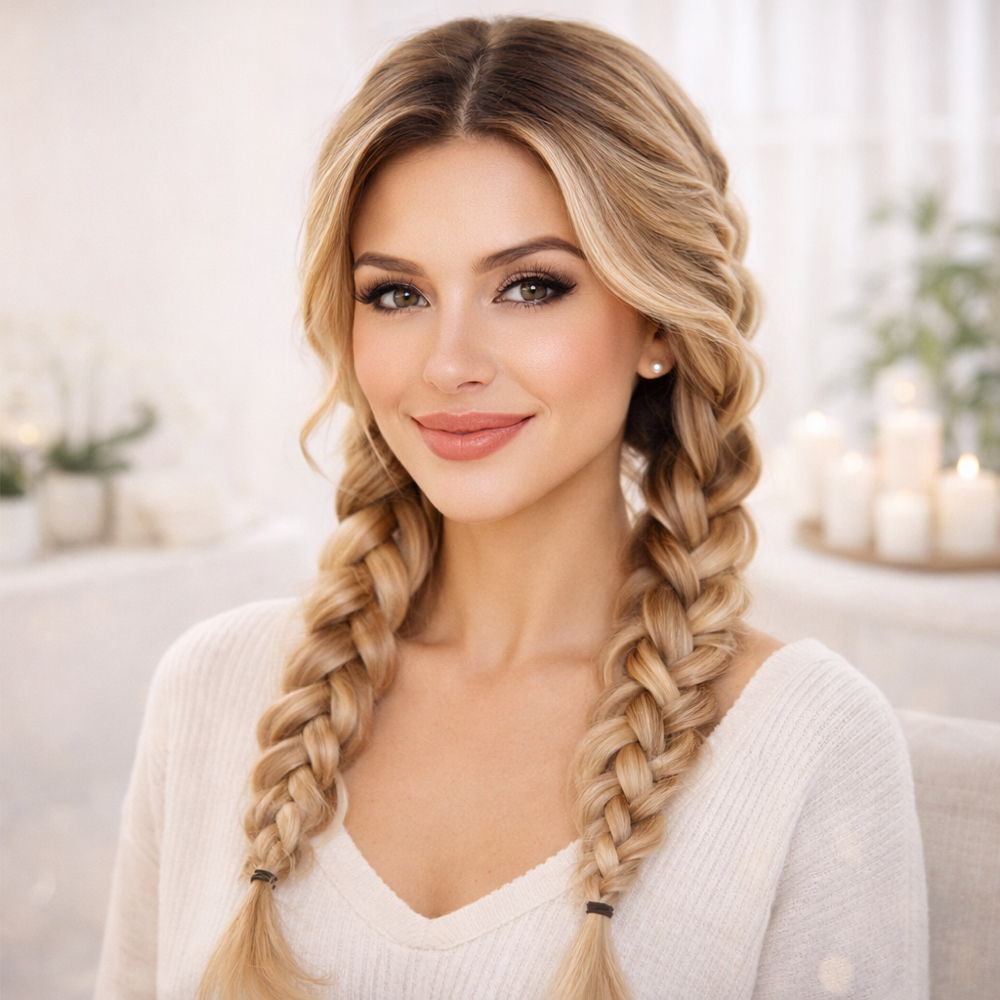 Dry Style Braiding at Mafistyle in Costa Mesa, CA