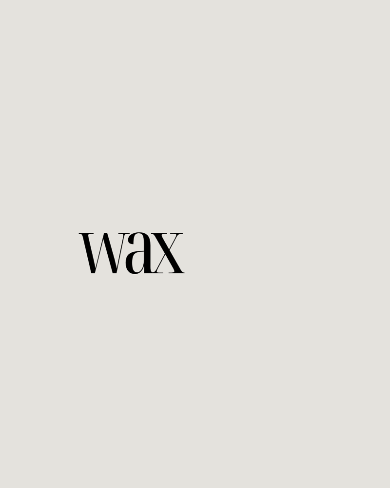 brow wax