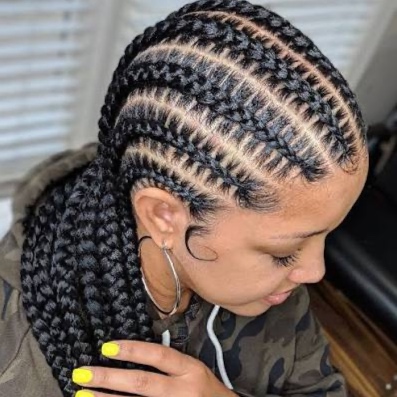 Stitch Braids (6-8 Braids) Long at CLX Wellness Collective in Camp Springs, MD