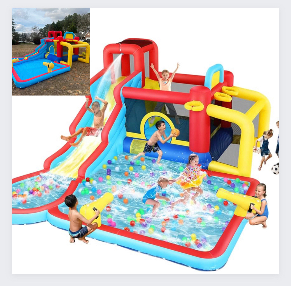 10-in-1 Inflatable Water Slide