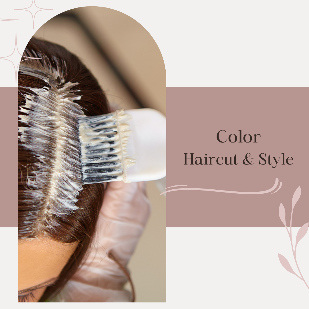 Color with Haircut or Style