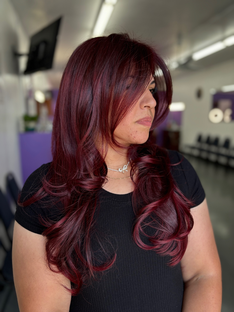 Haircut +deep Conditioning +style at _hairbypaola in Phoenix, AZ