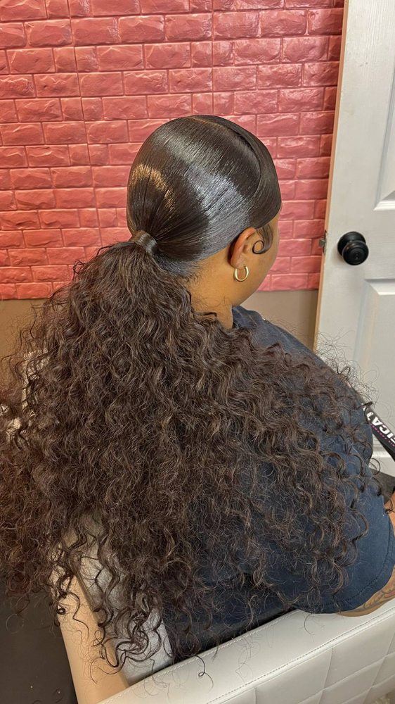 Sleek Ponytail