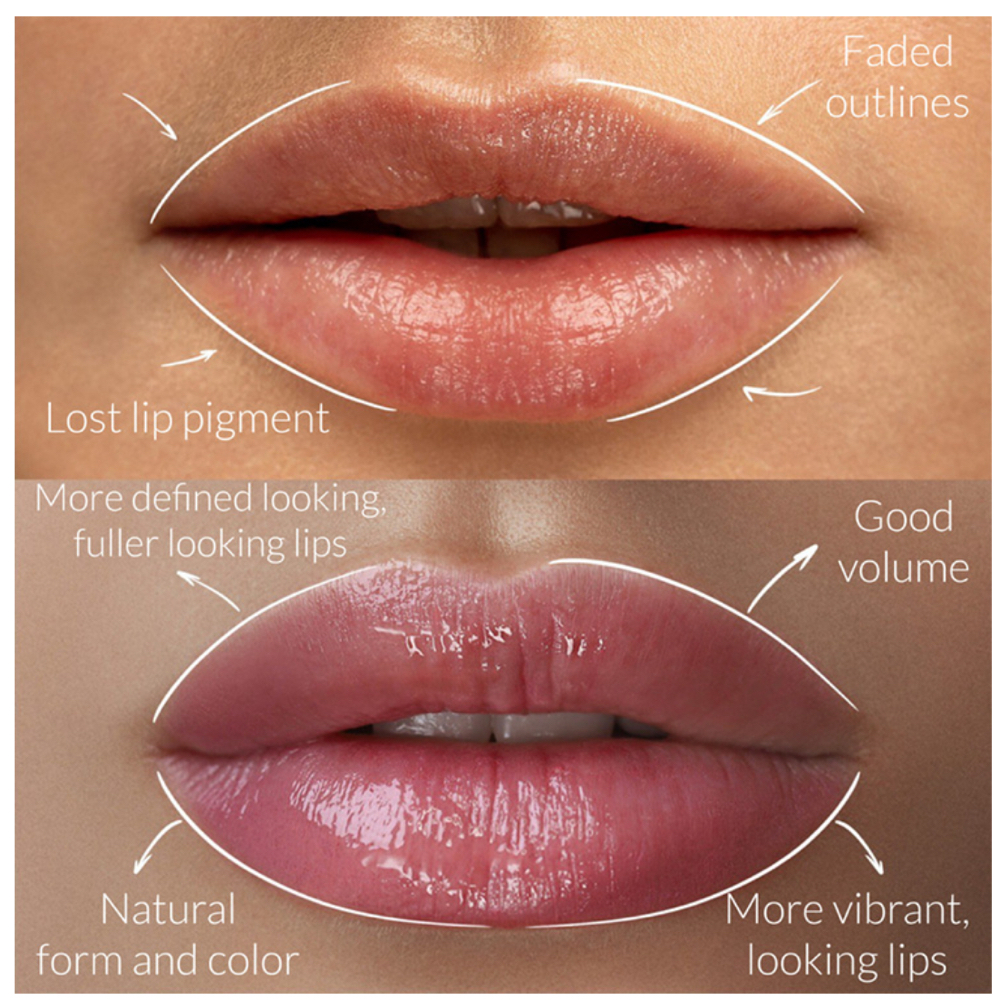 PMU LIP BLUSHING at Faces by DeAngela in New Brockton, AL