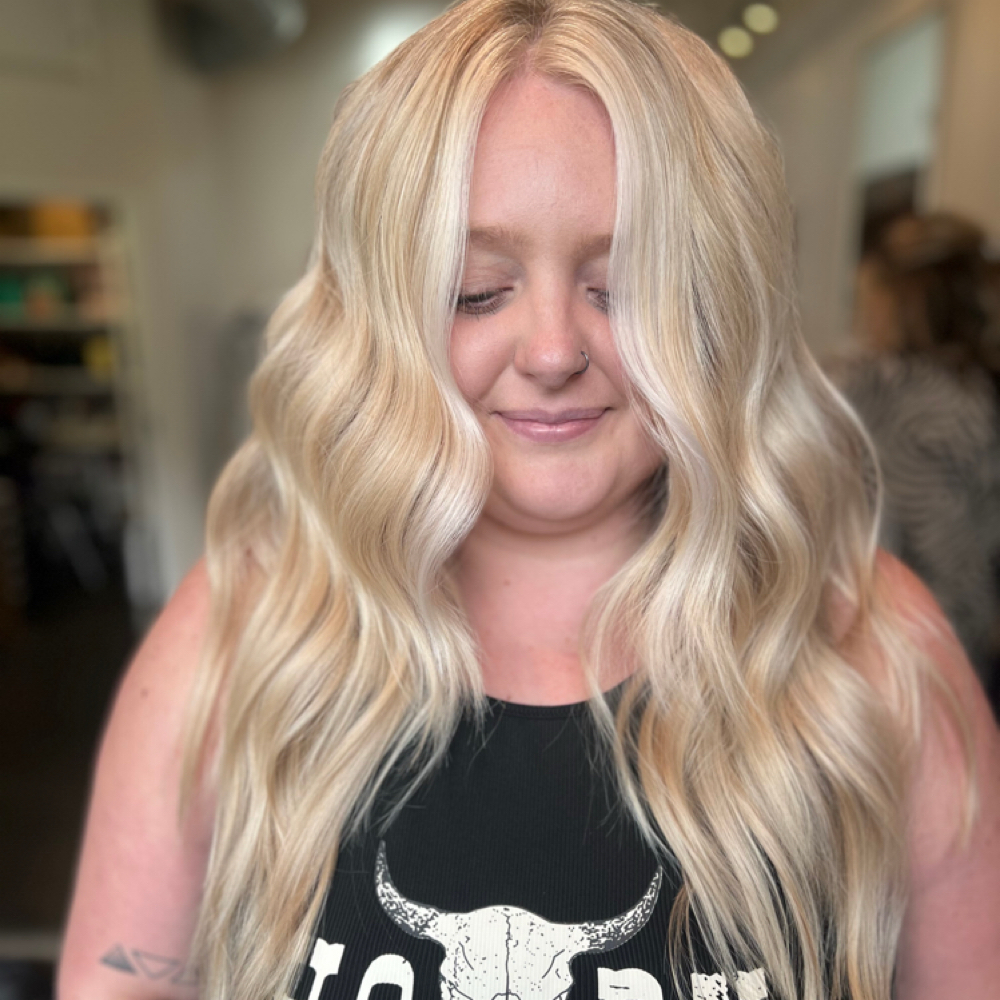 Full Highlight at VWIGS hair studio in Apex, NC