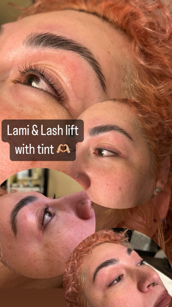 Brow Lami & Lash Lift With Wax/Tint