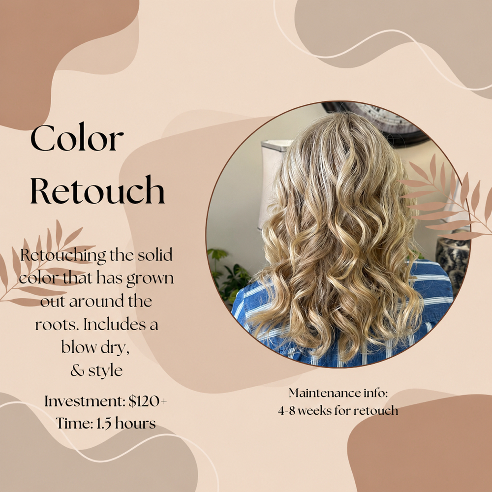 Color Retouch at Honey Hair by Lynsey in Lillington, NC