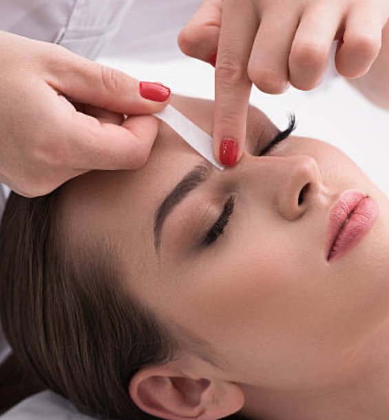 Center Of The Brow Wax