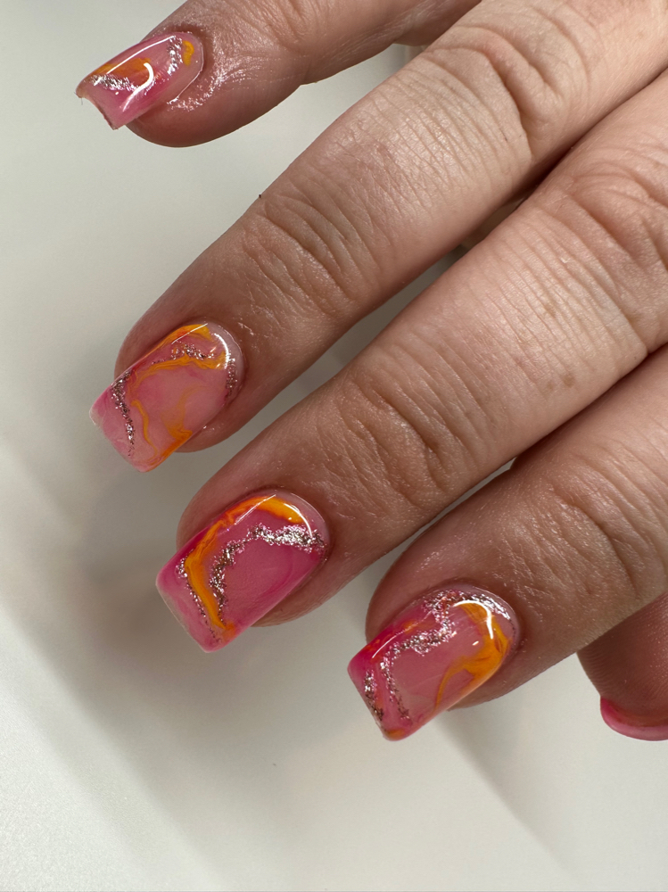 Moderate Nail Art