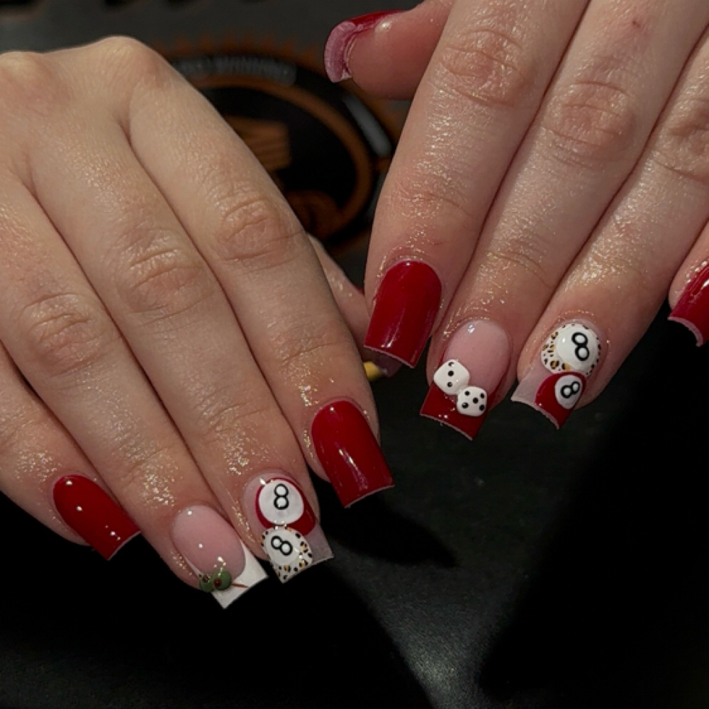 Acrylic Extra Short Full Set at Nails By Keyla in Waterloo, WI