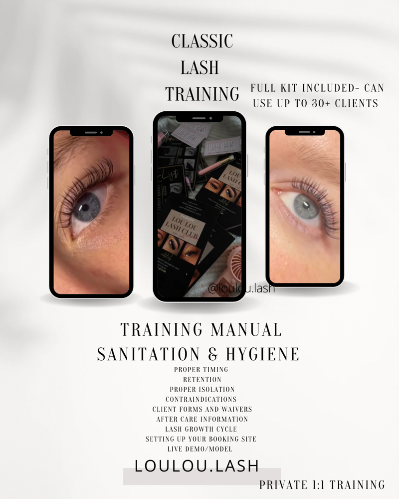 Classic Lash Training