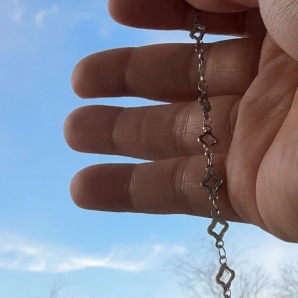 Permanent jewelry – Statement Chain at SixteenSkn in San Antonio, TX