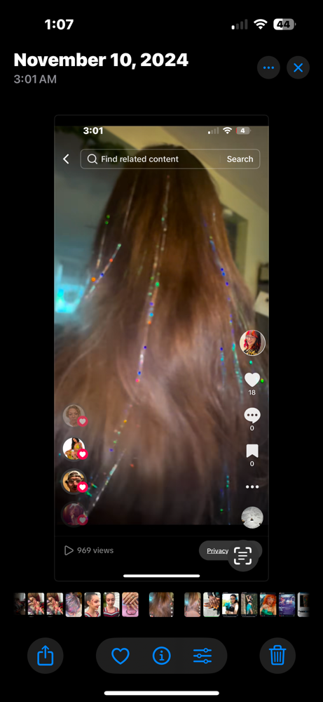 Hand- Tied Tinsel