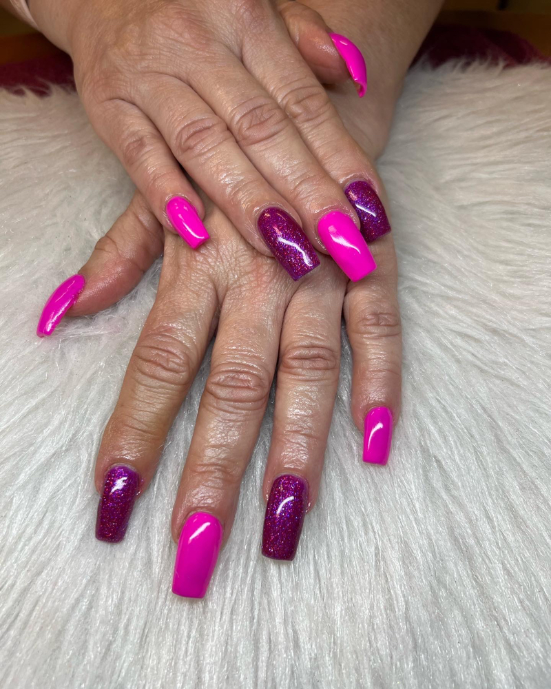 Back fill With Gel Polish Medium