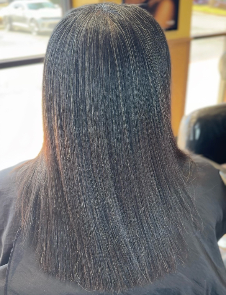Silk Press at Oyintare Hair ATL in Fayetteville, GA